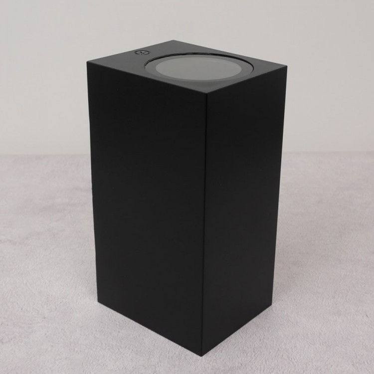 Архітектурний накладний світильник Ledcoin DH147 під лампу чорний