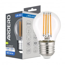 Світлодіодна лампа Ardero LB-202 7,6Вт E27 4000K
