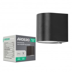 Архитектурный накладной светильник Ardero DH0144ARD под лампу черный