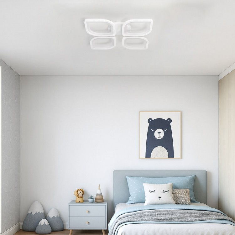 Світлодіодний накладний світильник Ardero AL6554ARD VIOLA 65Вт білий