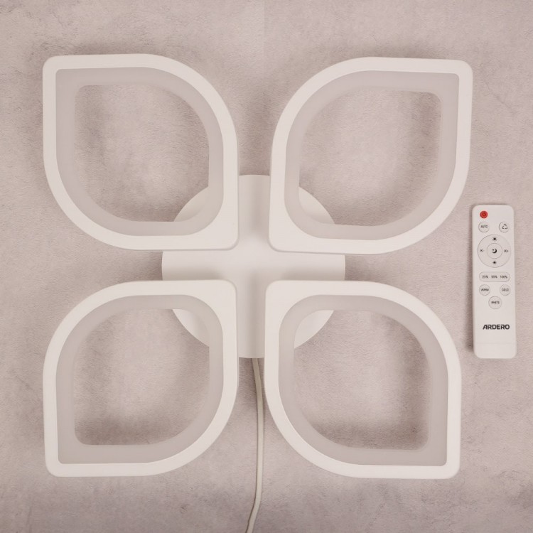 Світлодіодний накладний світильник Ardero AL6554ARD VIOLA 65Вт білий