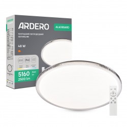 Светодиодный накладной светильник AL6088ARD MODA 48Вт белый