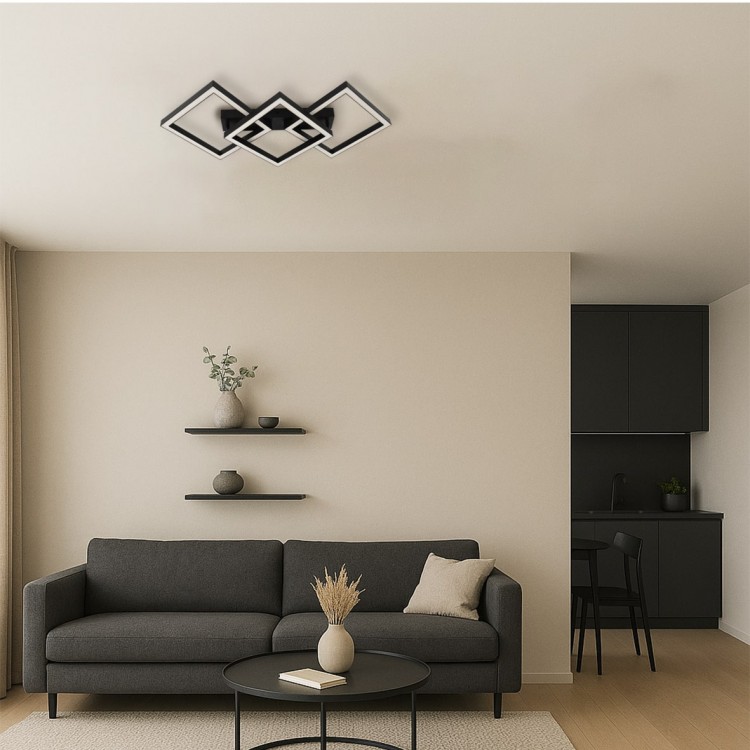 Светодиодный накладной светильник Ardero AL6492ARD URBAN 55Вт черный