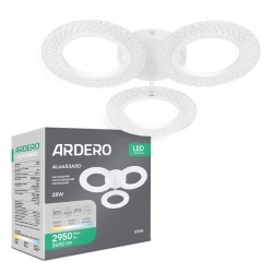 Светодиодный накладной светильник Ardero AL6453ARD VIVA 28Вт белый