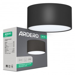 Накладний світильник Ardero ML703 під лампу чорний