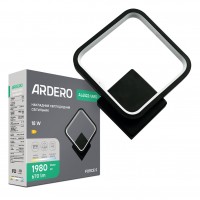 Світлодіодний накладний світильник Ardero AL6522-1ARD FORCE S 18Вт чорний