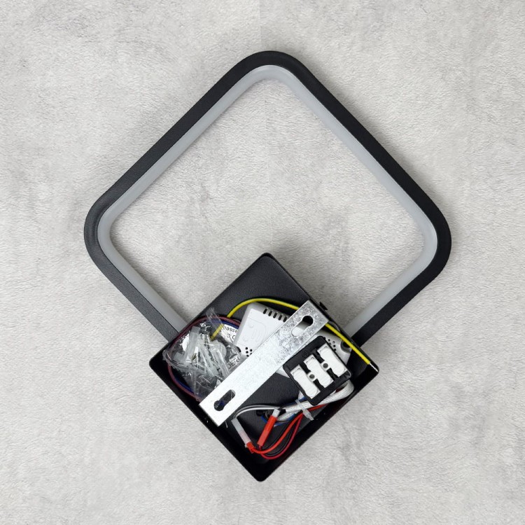 Світлодіодний накладний світильник Ardero AL6522-1ARD FORCE S 18Вт чорний