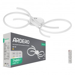 Світлодіодний накладний світильник Ardero AL6545ARD FORCE L 68Вт білий