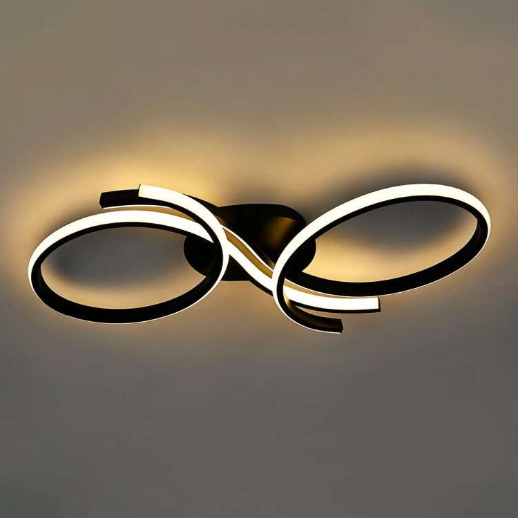 Светодиодный накладной светильник Ardero AL6535-1ARD FORCE M 52Вт черный