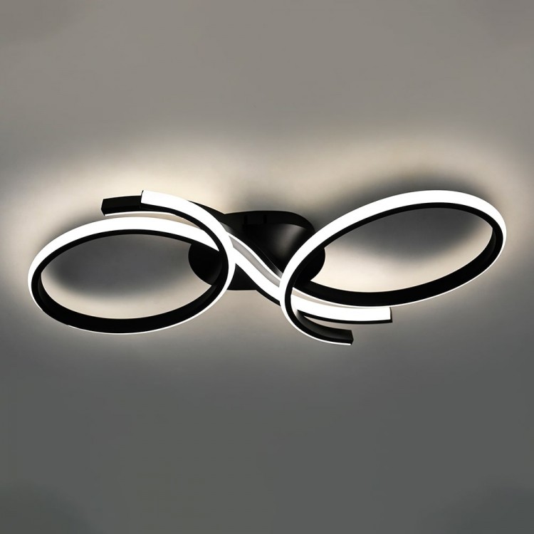 Светодиодный накладной светильник Ardero AL6535-1ARD FORCE M 52Вт черный