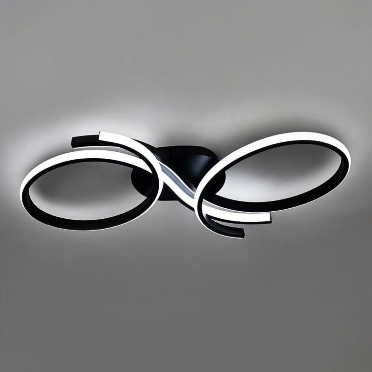 Светодиодный накладной светильник Ardero AL6535-1ARD FORCE M 52Вт черный