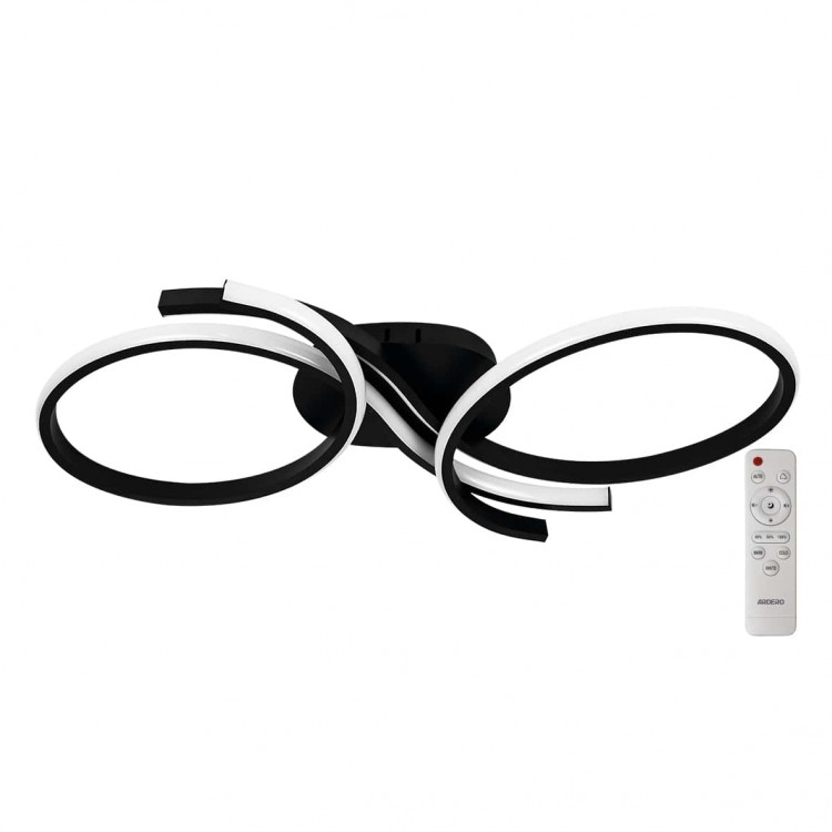 Светодиодный накладной светильник Ardero AL6535-1ARD FORCE M 52Вт черный