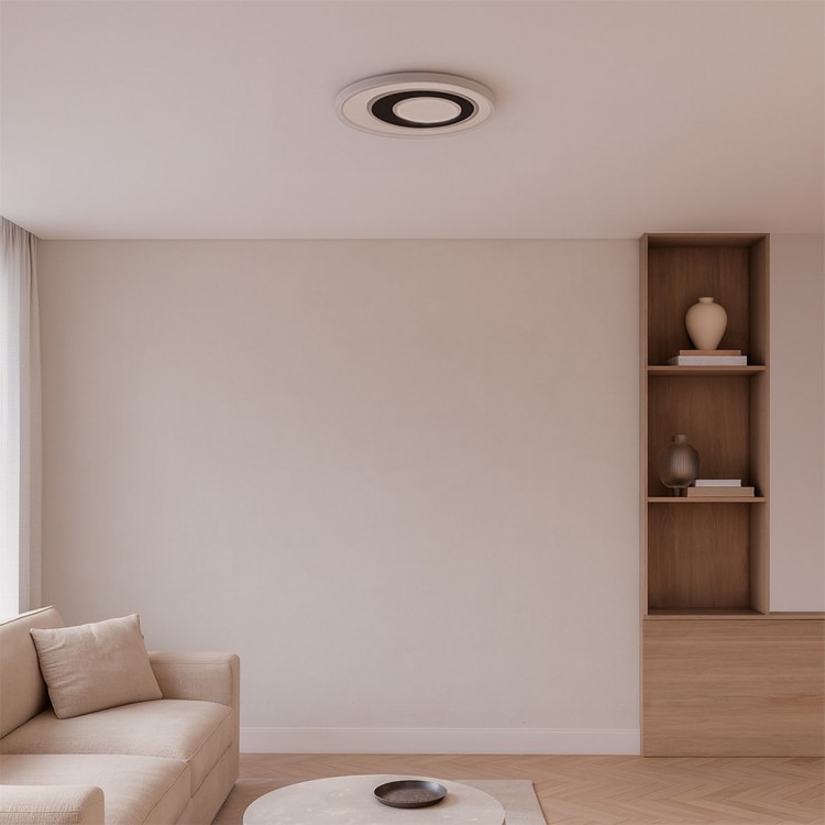 Светодиодный накладной светильник Ardero AL6101ARD CLAUDE R 60Вт черный белый