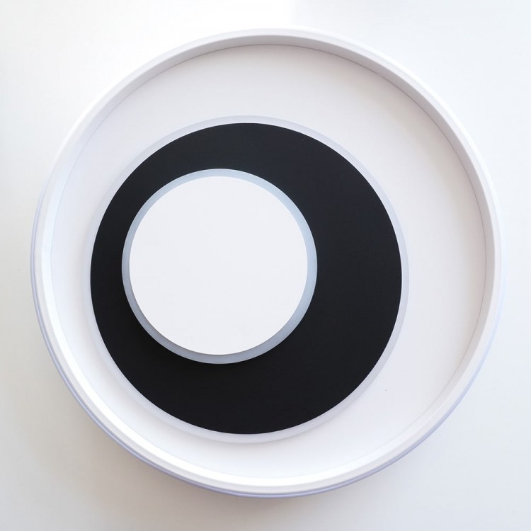 Світлодіодний накладний світильник Ardero AL6101ARD CLAUDE R 60Вт чорний білий