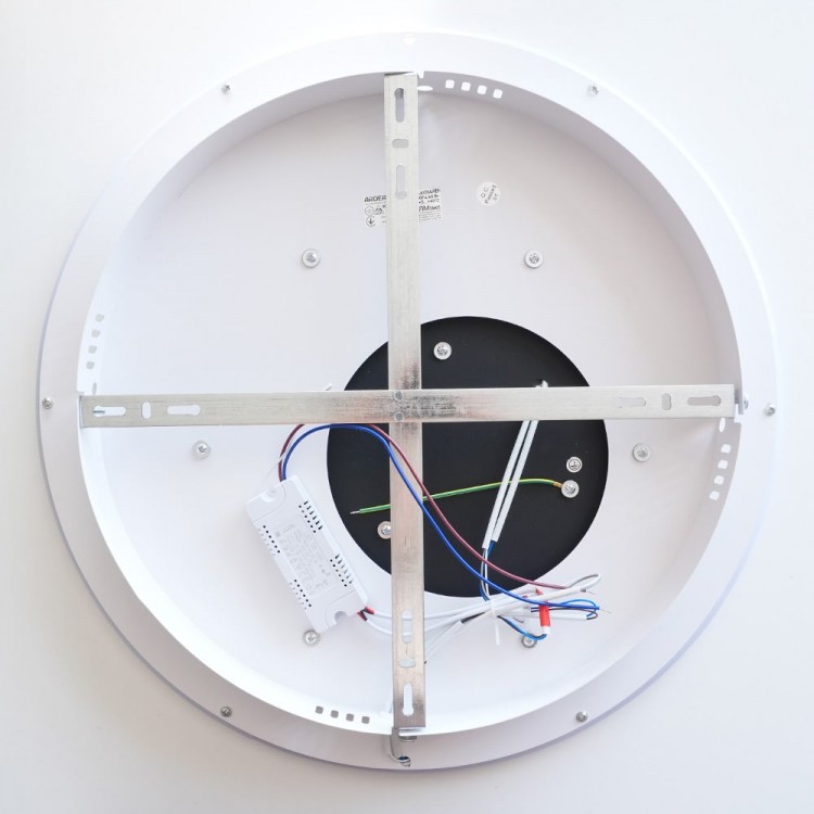 Світлодіодний накладний світильник Ardero AL6101ARD CLAUDE R 60Вт чорний білий