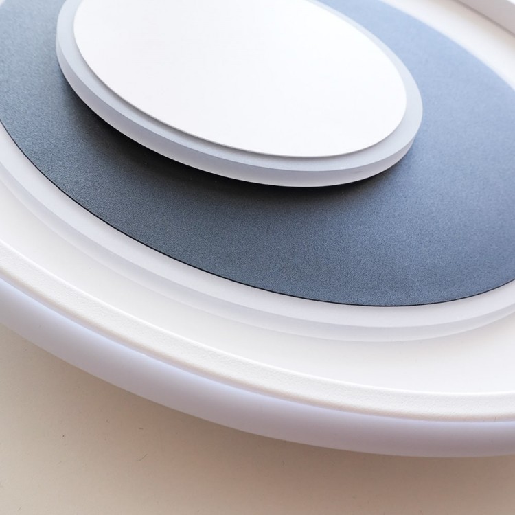 Світлодіодний накладний світильник Ardero AL6101ARD CLAUDE R 60Вт чорний білий