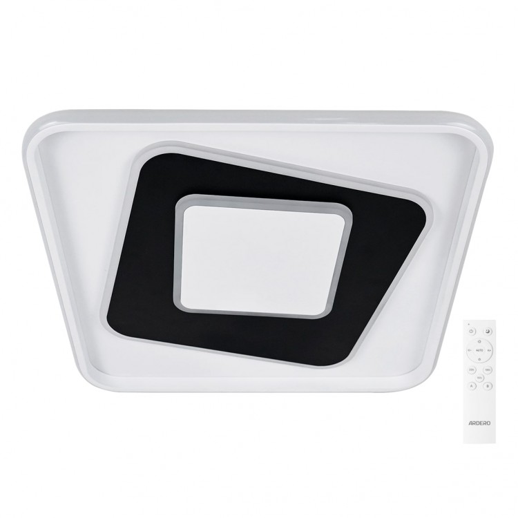 Светодиодный накладной светильник Ardero AL6102ARD CLAUDE S 72Вт черный белый