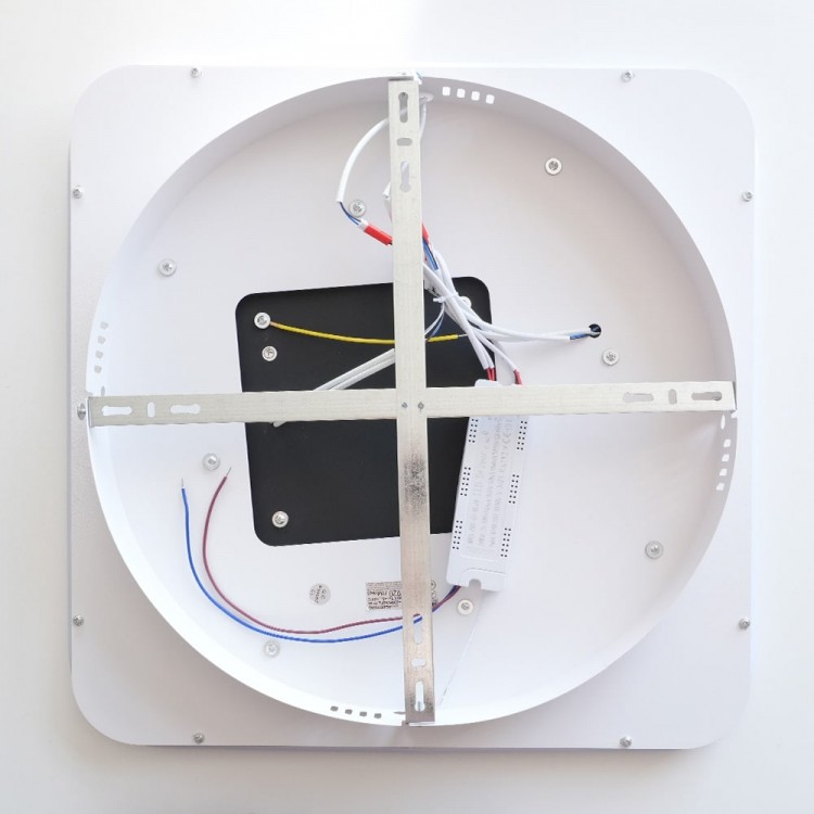 Світлодіодний накладний світильник Ardero AL6102ARD CLAUDE S 72Вт чорний білий