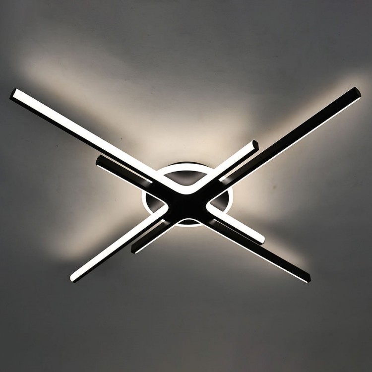 Светодиодный накладной светильник Ardero AL6185-1ARD MILL 64Вт черный