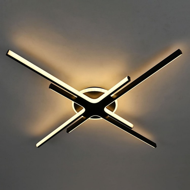 Светодиодный накладной светильник Ardero AL6185-1ARD MILL 64Вт черный