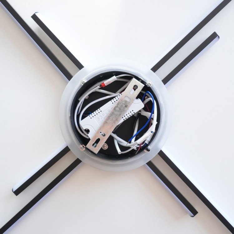 Світлодіодний накладний світильник Ardero AL6185-1ARD MILL 64Вт чорний