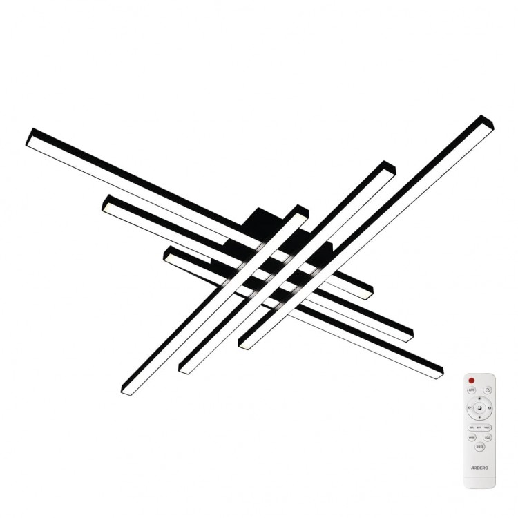 Светодиодный накладной светильник Ardero AL6184ARD NAVIGATOR 80Вт черный