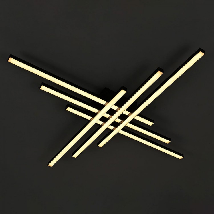 Світлодіодний накладний світильник Ardero AL6184ARD NAVIGATOR 80Вт чорний