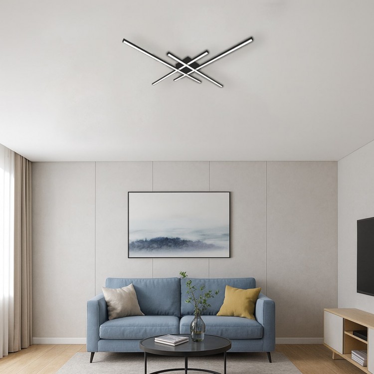 Светодиодный накладной светильник Ardero AL6183ARD NAVIGATOR 44Вт черный