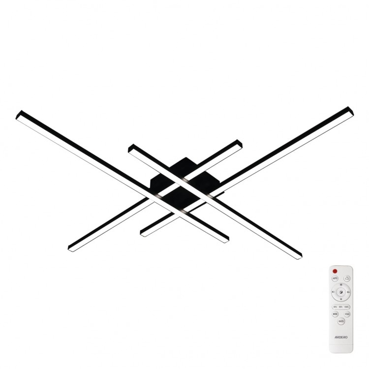 Светодиодный накладной светильник Ardero AL6183ARD NAVIGATOR 44Вт черный