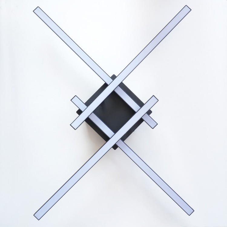 Світлодіодний накладний світильник Ardero AL6183ARD NAVIGATOR 44Вт чорний