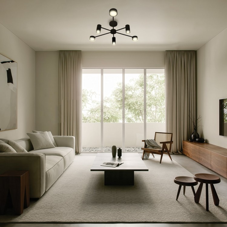 Светильник потолочный Ardero ML486-6 под лампу черный