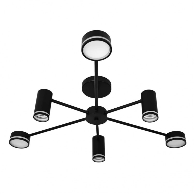 Светильник потолочный Ardero ML486-6 под лампу черный
