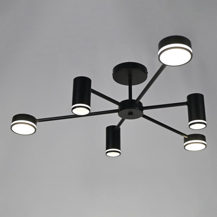 Светильник потолочный Ardero ML486-6 под лампу черный