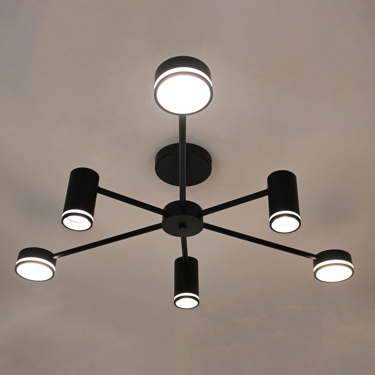 Светильник потолочный Ardero ML486-6 под лампу черный