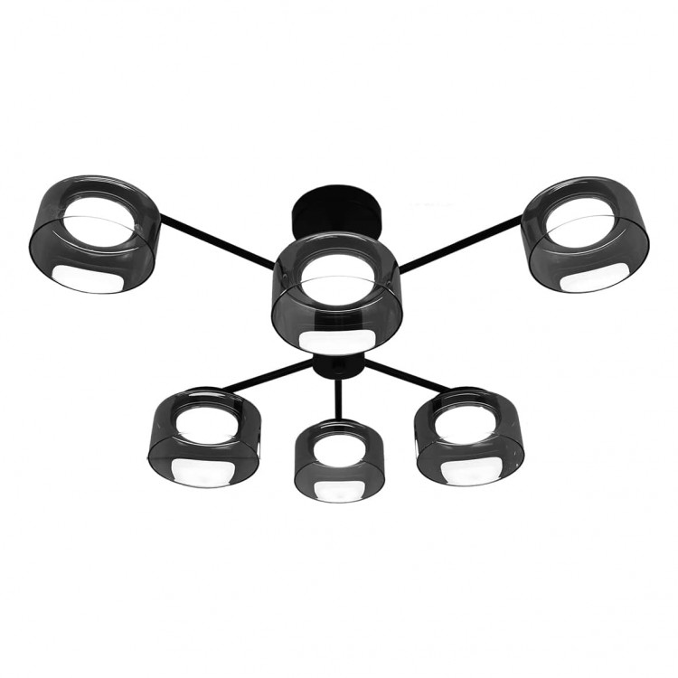 Светильник потолочный Ardero ML490-6 под лампу черный