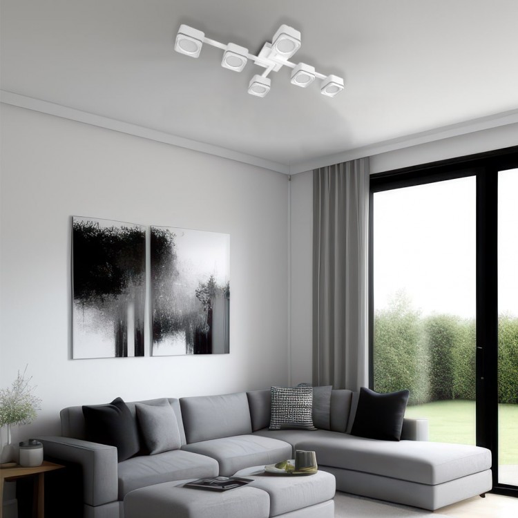 Светильник потолочный Ardero ML495-6 под лампу белый