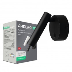 Світлодіодний накладний світильник Ardero AL8160ARD 3Вт чорний