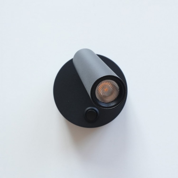 Світлодіодний накладний світильник Ardero AL8160ARD 3Вт чорний