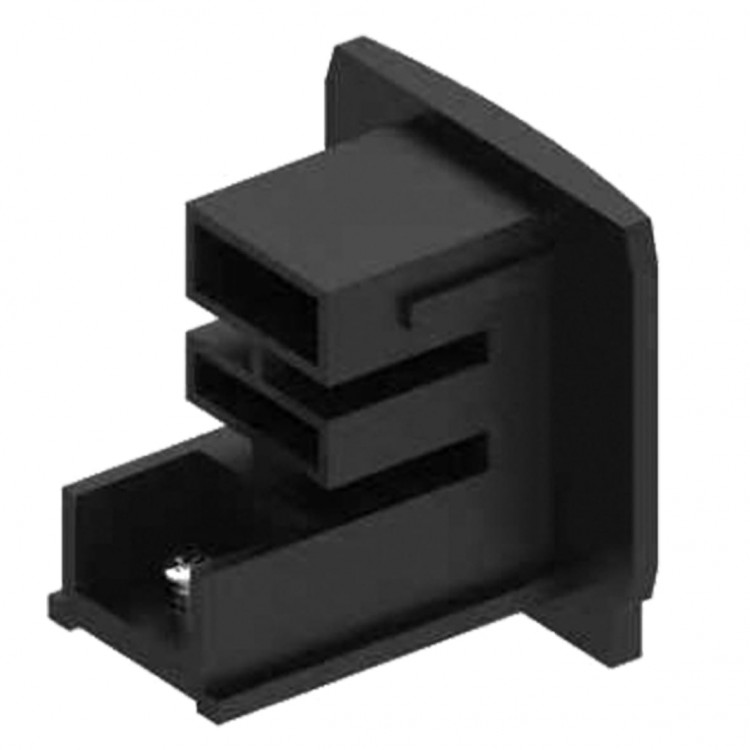 Заглушка Ardero LD1321 для шинопроводу трифазного чорний