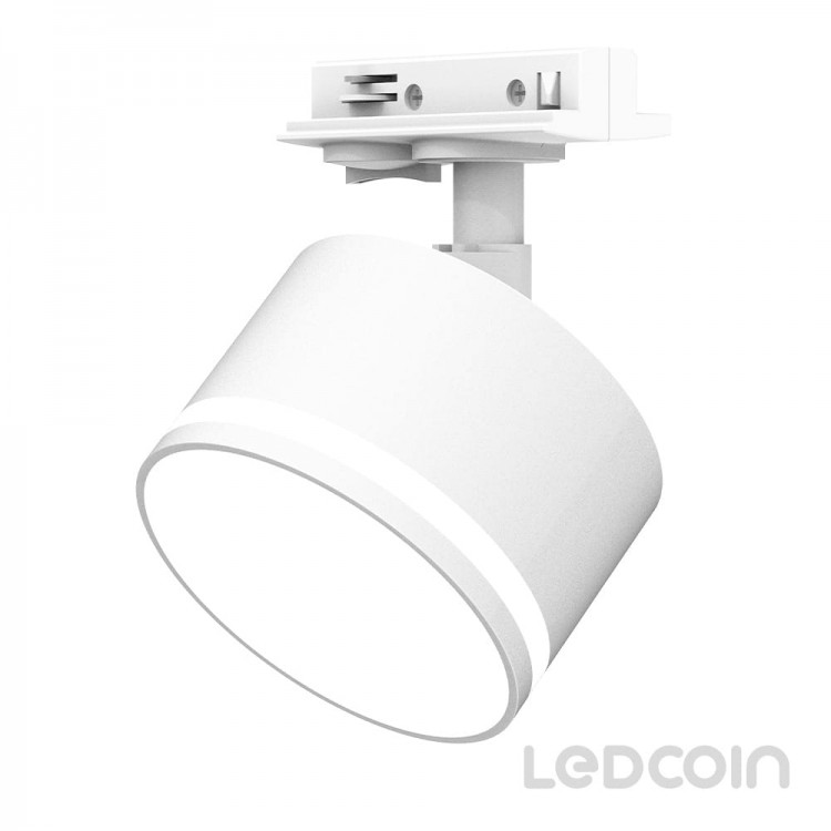 Трековий світильник Ledcoin ML436 Mero під лампу GX53 білий