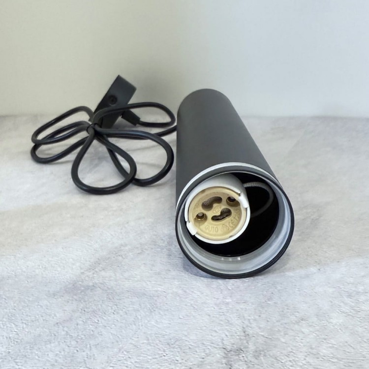 Накладний світильник Ledcoin ML326 під лампу на підвісі чорний