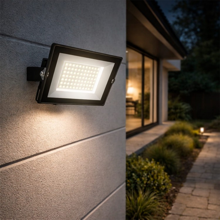 Світлодіодний прожектор Ardero LL-1200ARD 200Вт 6500K чорний