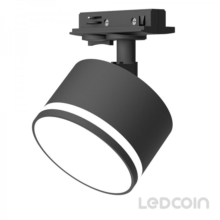 Трековий світильник Ledcoin ML436 Mero під лампу GX53 чорний