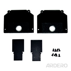 Заглушка Ardero LD2052 для вбудованого шинопроводу CABM1005 чорний