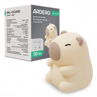 Світильник нічник Ardero SNL-C02ARD капібара коричневий RGB