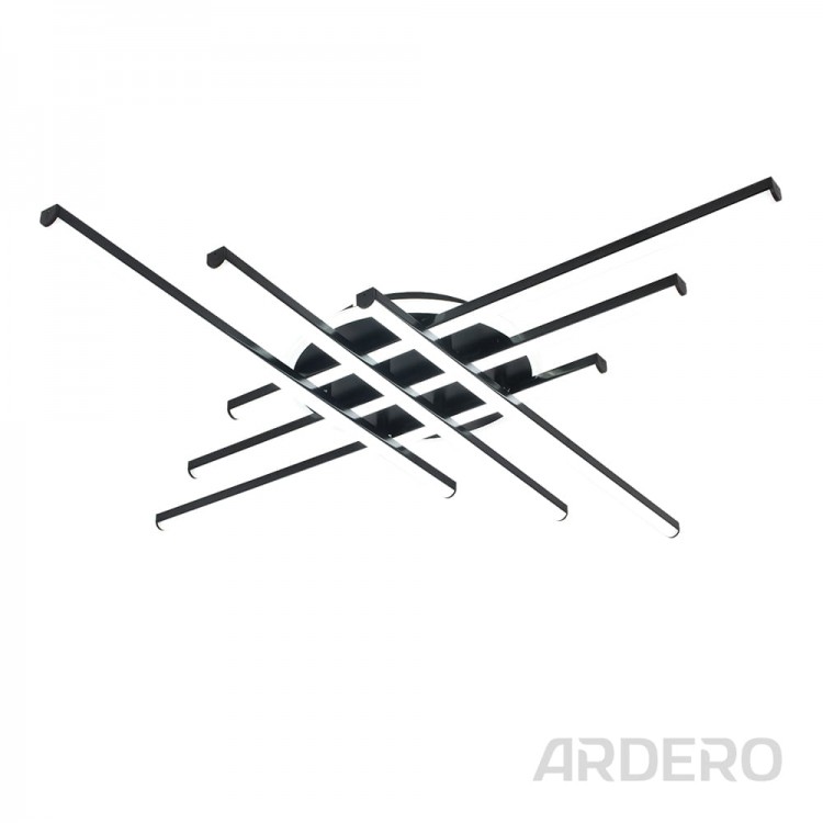 Світлодіодний накладний світильник Ardero AL6187ARD QUEST 110Вт чорний