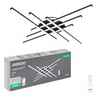 Світлодіодний накладний світильник Ardero AL6187ARD QUEST 110Вт чорний