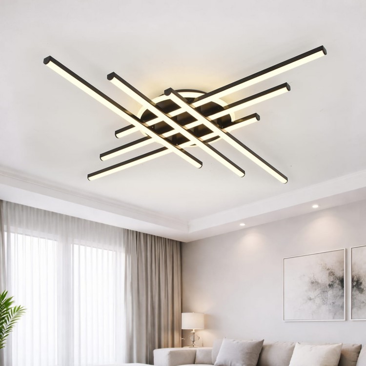 Світлодіодний накладний світильник Ardero AL6187ARD QUEST 110Вт чорний