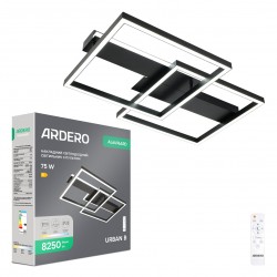 Світлодіодний накладний світильник Ardero AL6496ARD URBAN B 75Вт чорний