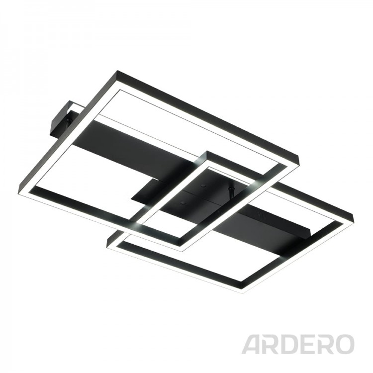 Світлодіодний накладний світильник Ardero AL6496ARD URBAN B 75Вт чорний